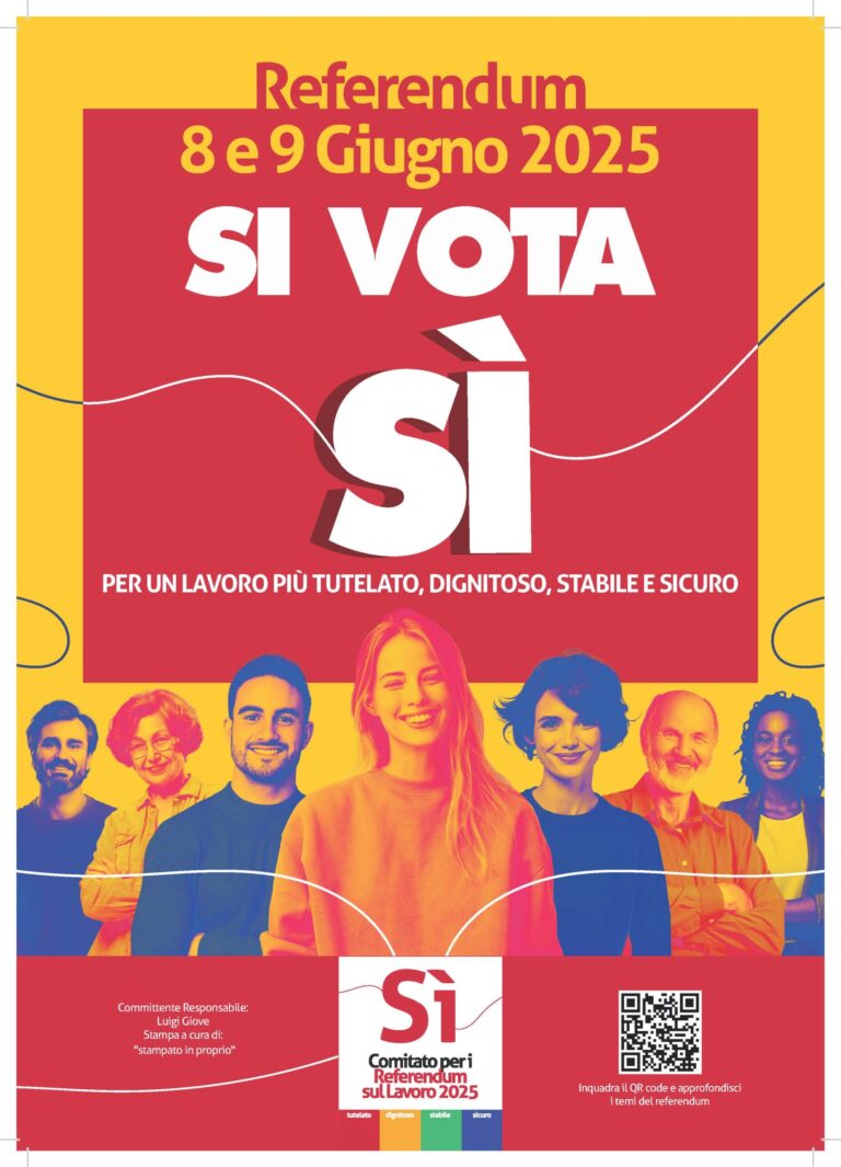 FLC CGIL – Referendum 8 e 9 giugno 2025